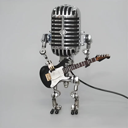 Robot table lamp with adjustable LED light