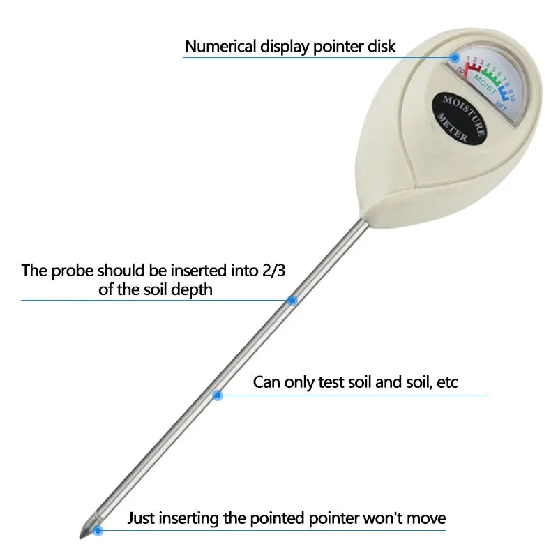 Soil Moisture Meter for Indoor Plants