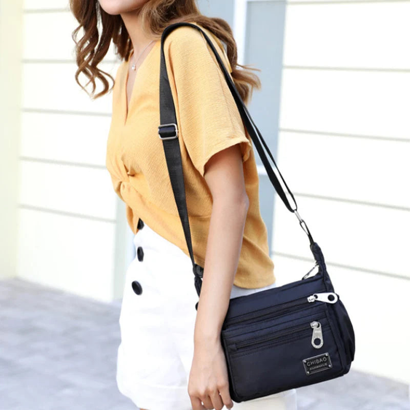 Women's Crossbody Bag Nylon Water-Repellent