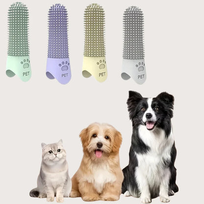 Finger Toothbrush for Dogs & Cats 3-Pack