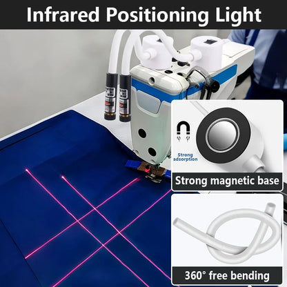 Magnetic Laser Guide for Sewing Machines