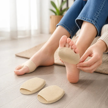 Slim Gel Pads for the Forefoot, Non-Slip (Pair)