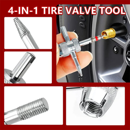 Tire Valve Tool Set for Quick Replacement