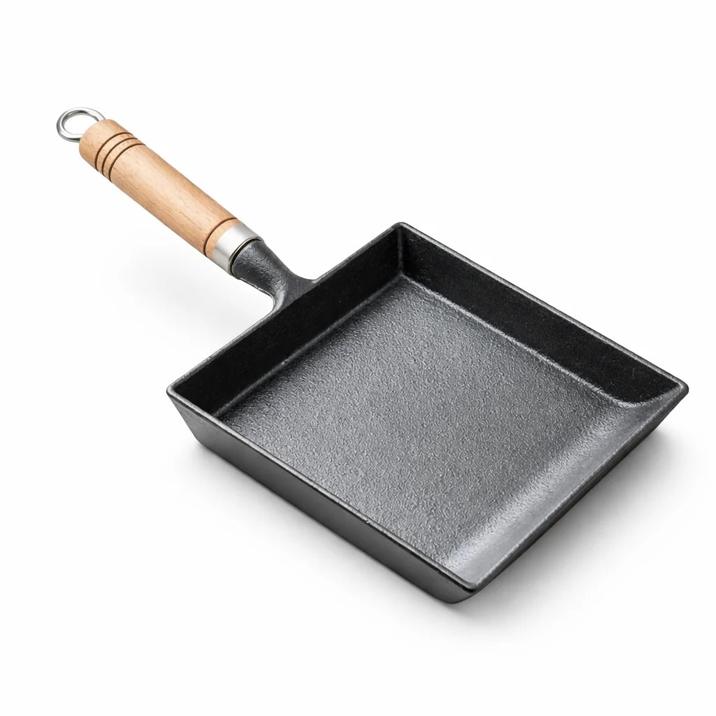 Japanese Cast Iron Egg Pan for Tamagoyaki