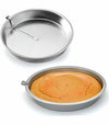 Cake pan with release mechanism