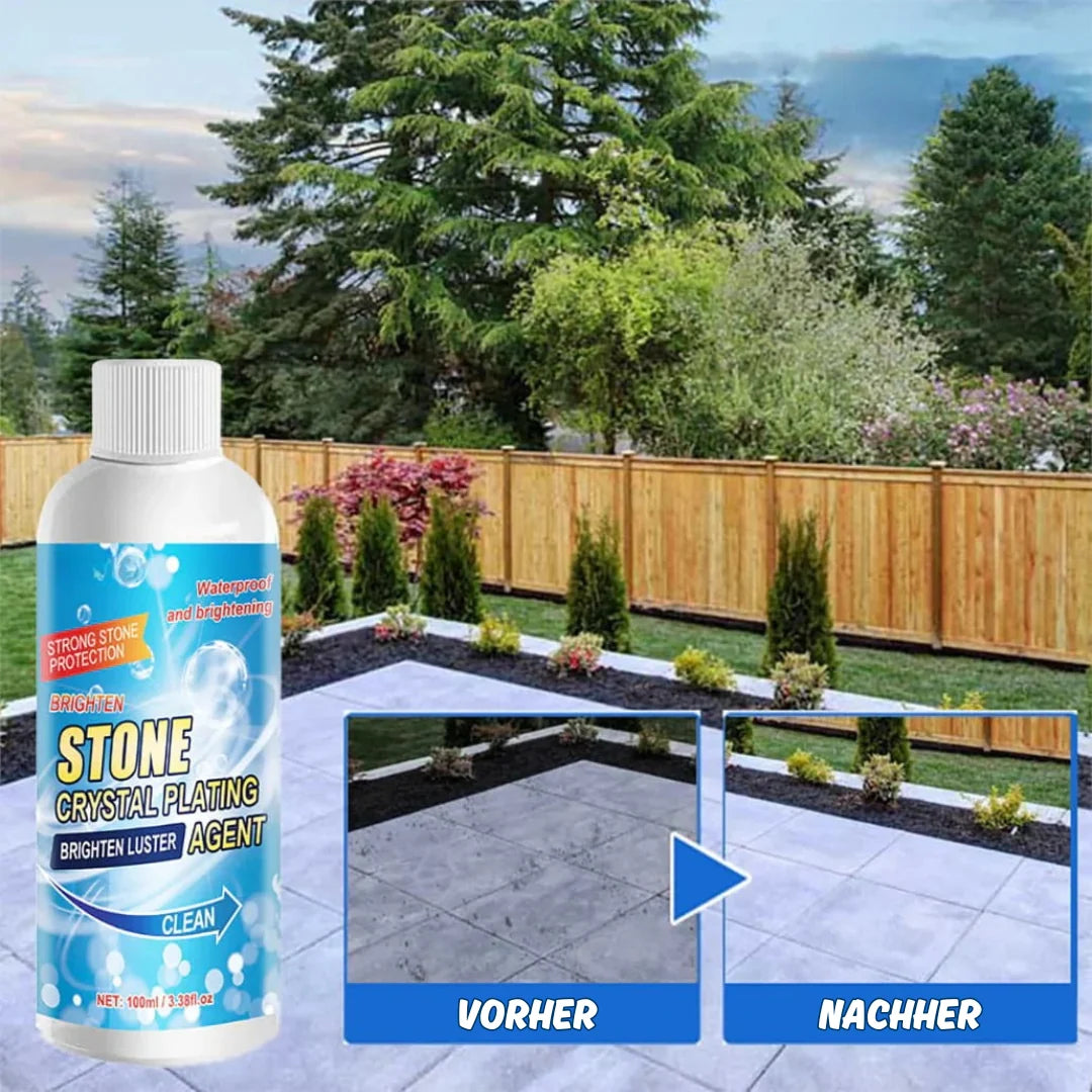 StoneRevive™ — Gives your natural stone a new shine without chemicals and protects your family in the process