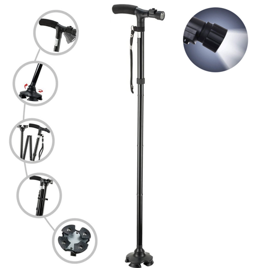 Adjustable Height Walking Stick