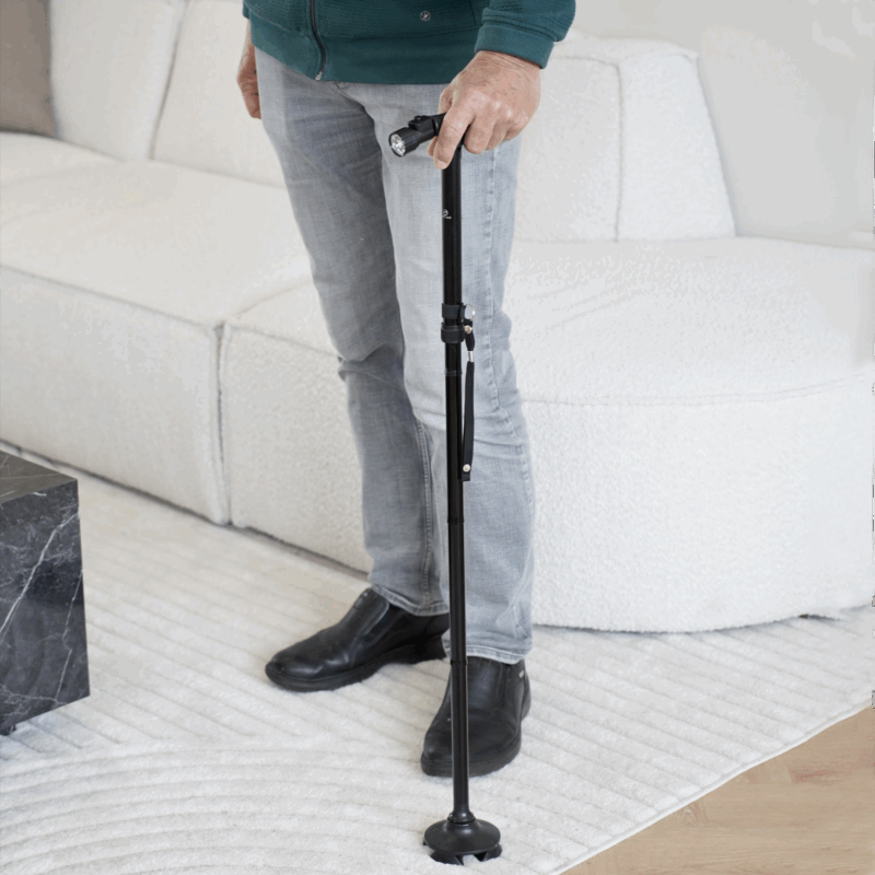 Adjustable Height Walking Stick