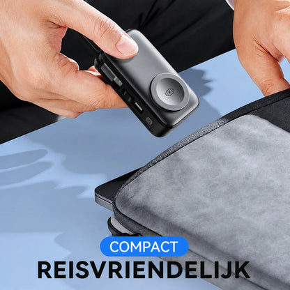 Magnetic 3-in-1 Power Bank with Wireless Charging