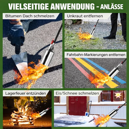 FlamoraX™ Torch — Master Your Flame, Confidently Fight Weeds and Ice