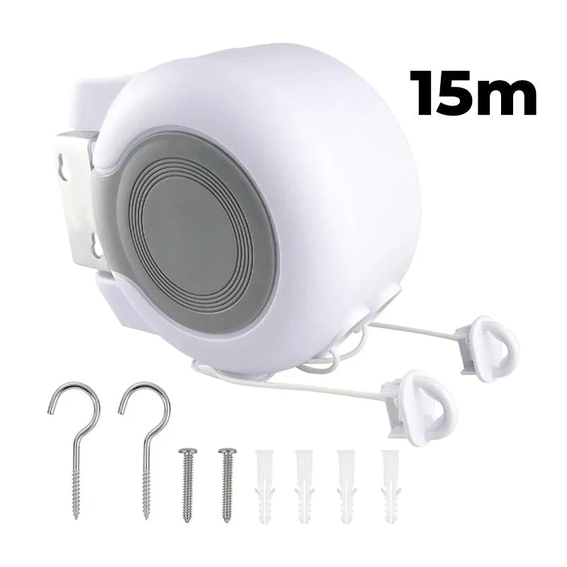 MegaDry™ Retractable Clothesline 2×15 m