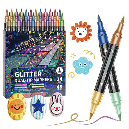 Glimora Double-Sided Glitter Pen Set