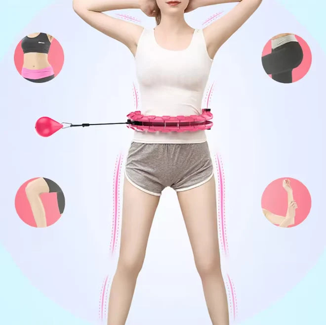 Hula Hoop for Adults – 2-in-1 Exercise Ring