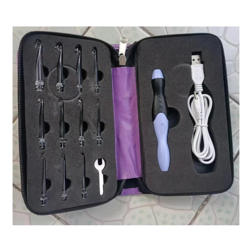 LightLoop™ LED Crochet Hooks — Say Goodbye to Dark Stitches and Enjoy Radiant Creative Moments Anytime!