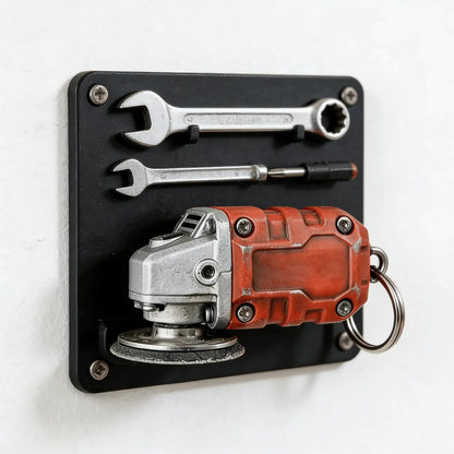 EdgeCraft™ Mini Grinder Keychain — Compact, Decorative, and Always Within Reach