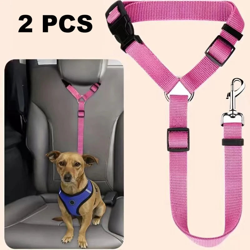 Dog Safety Belt & Leash 2-in-1
