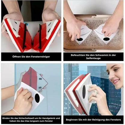 SwipeClean Magnetic Window Cleaner