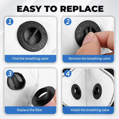 2-in-1 Motorcycle Mask with Anti-UV Glasses