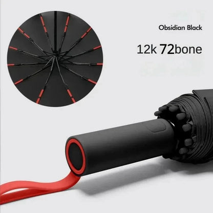 Wind- and waterproof pocket umbrella with UV protection