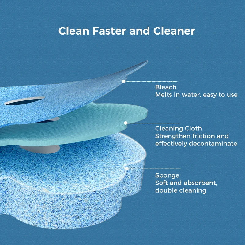 Disposable Toilet Brush for Bath & WC
