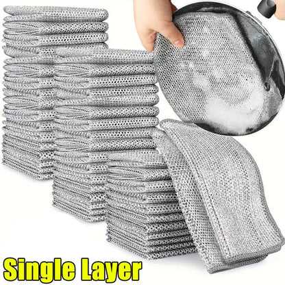 Metal Scrubbing Pad – Double-Sided for Kitchen
