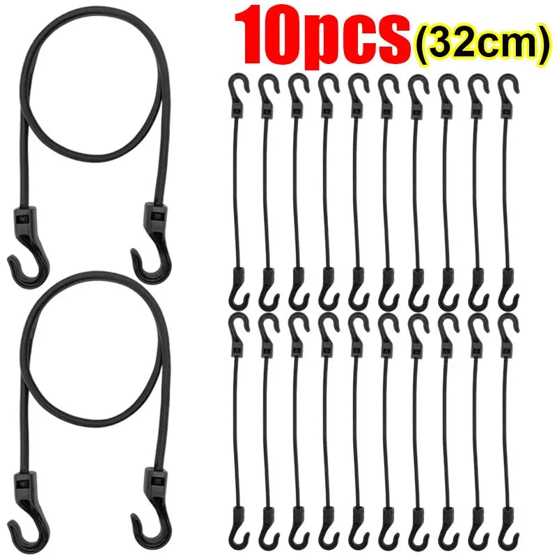 Bungee Cord with Double Hooks for Camping
