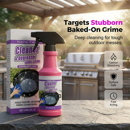PyroFlash™ — Banishes Grease and Dirt So Your Grill Shines Like New Again!