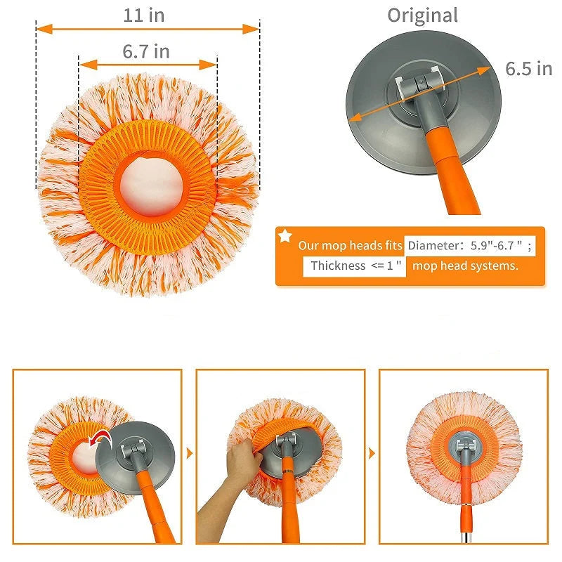 LuxaMop 360° Rotating Cleaning Mop