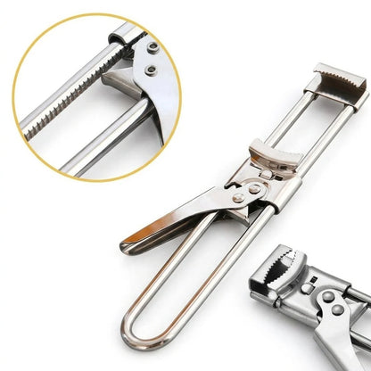 Adjustable Bottle and Glass Opener