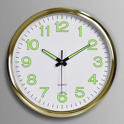 Glowing Wall Clock 30 cm – Silent