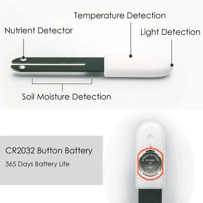 Plant sensor with Bluetooth app