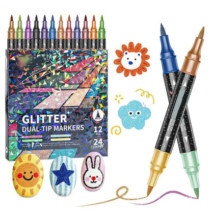 Glimora Double-Sided Glitter Pen Set