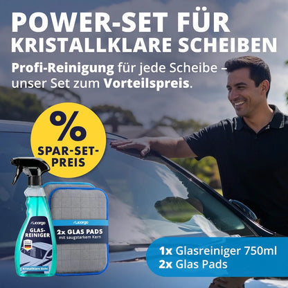GlassClean Vehicle Interior Cleaning Set