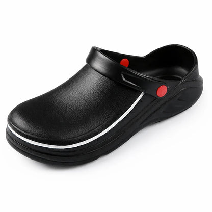Waterproof, slip-resistant, oil-resistant work shoes