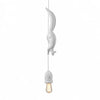 Art Deco Squirrel and Pinecone Pendant Light (114 cm Suspension)