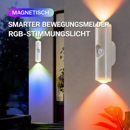 GlowAura™ — Transform dark rooms into radiant cozy oases with magical color variety and smart motion detection