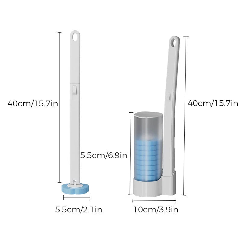 Disposable Toilet Brush for Bath & WC