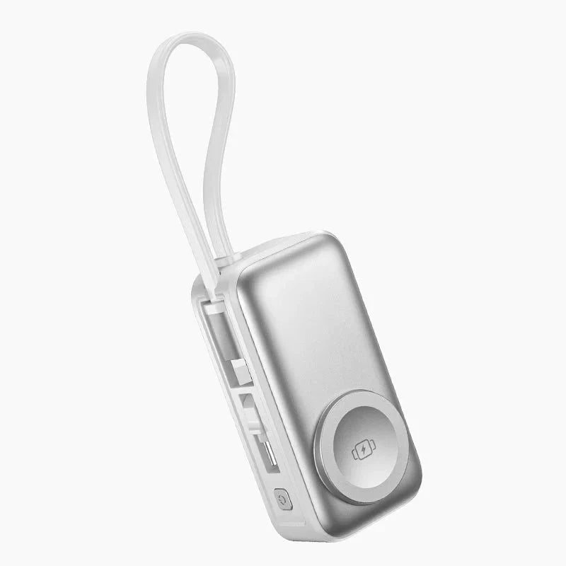 Magnetic 3-in-1 Power Bank with Wireless Charging