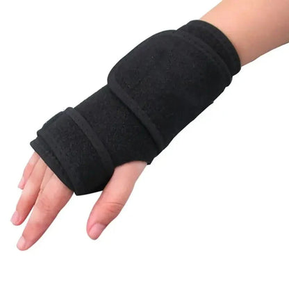 Wrist brace with splint