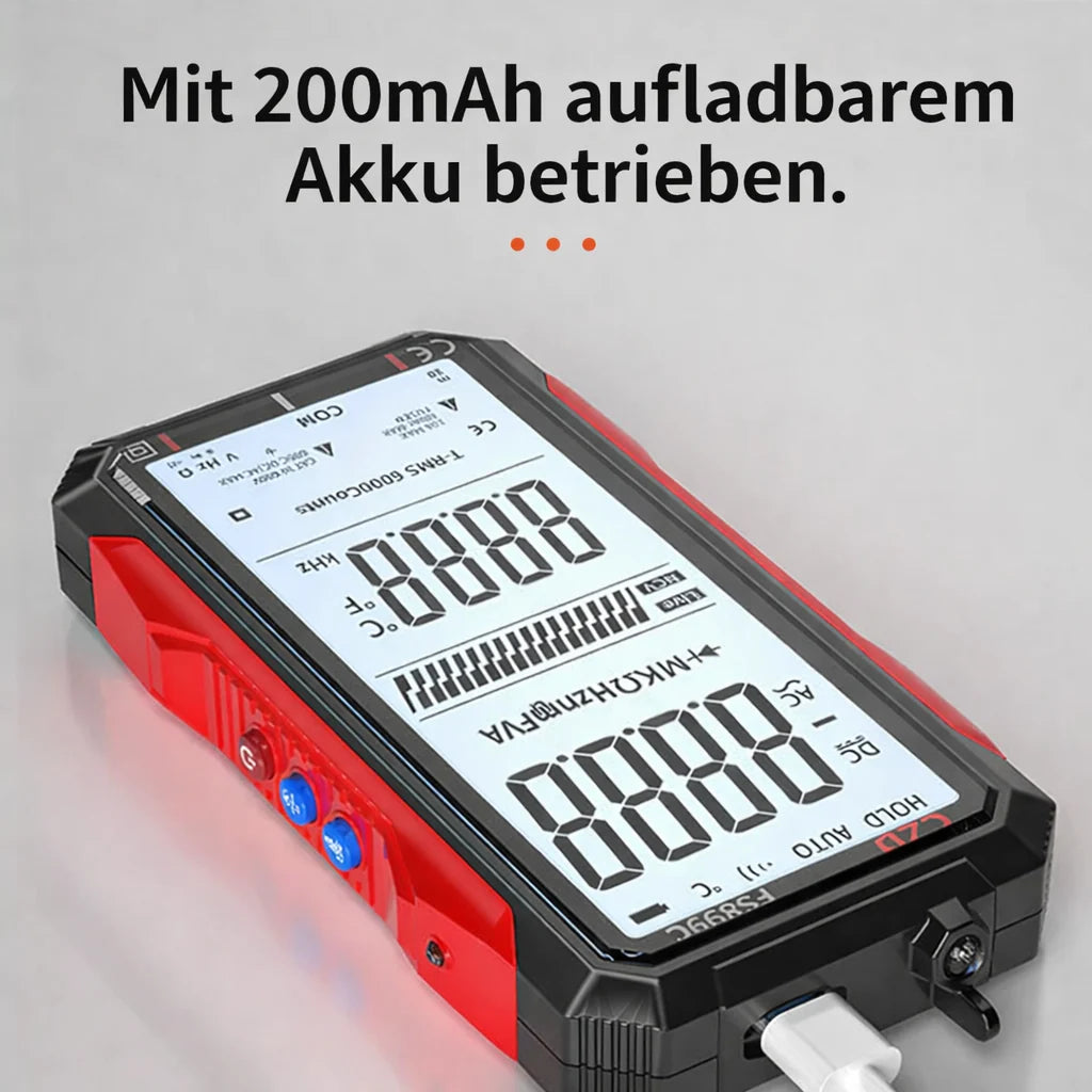 VoltGuard™ — Never change batteries again, always measure precisely, lightning-fast and safely!