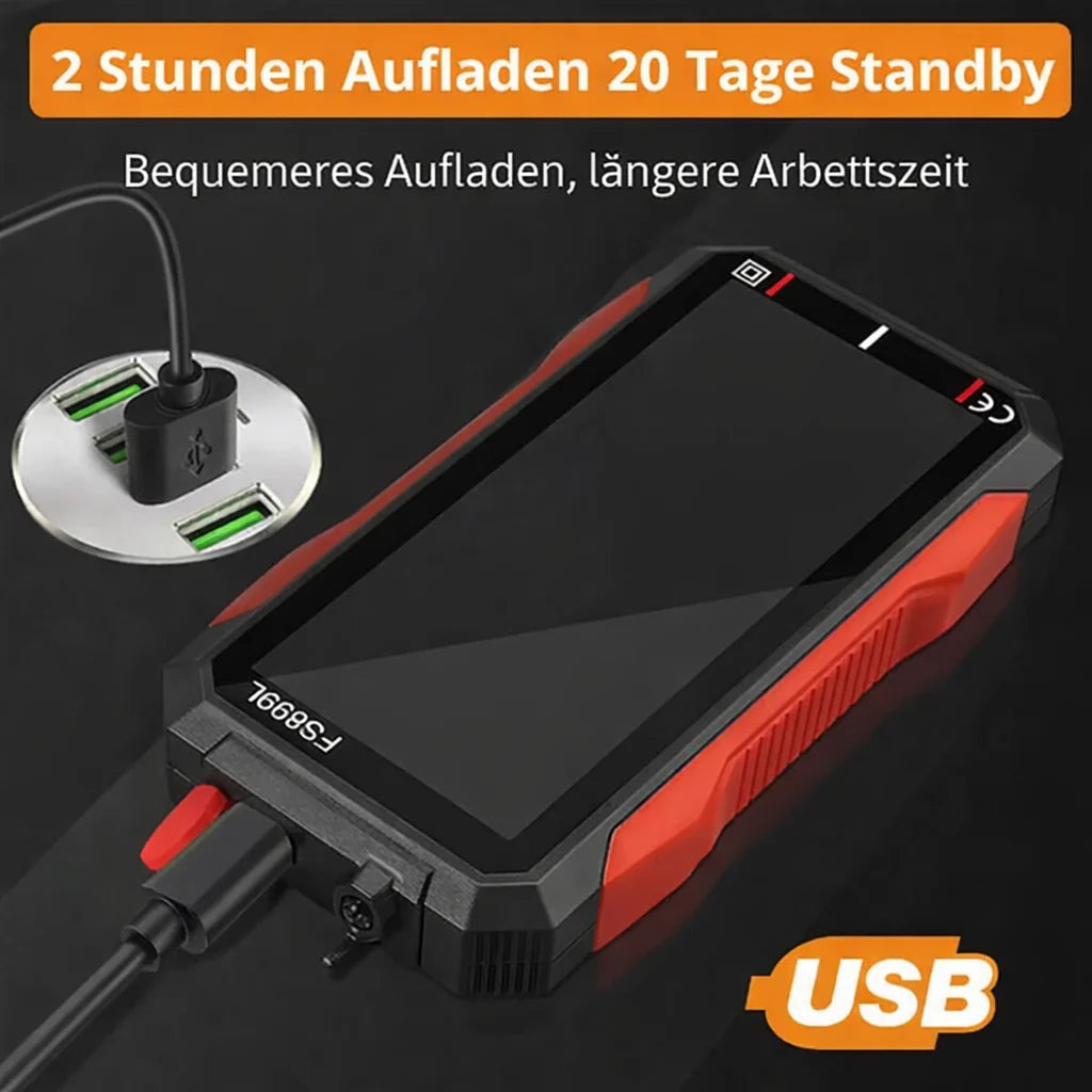 VoltGuard™ — Never change batteries again, always measure precisely, lightning-fast and safely!