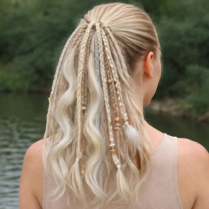 WildSoul™ Dreadlock Ponytail — Instant Boho Style that Ignites Freedom and Confidence
