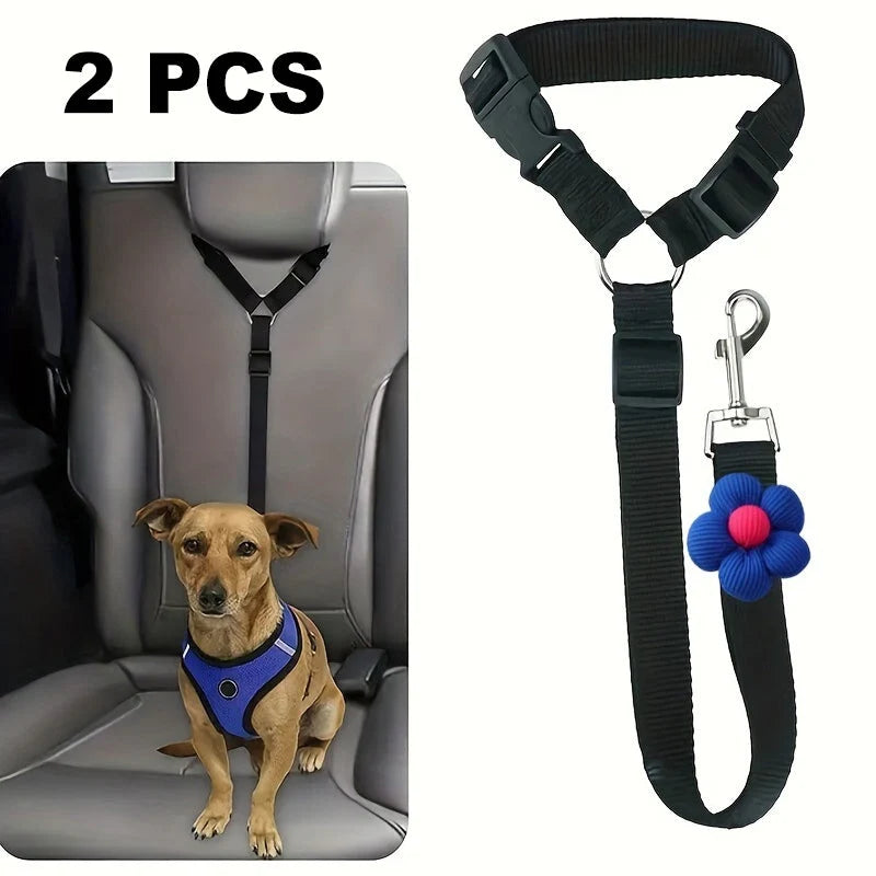 Dog Safety Belt & Leash 2-in-1