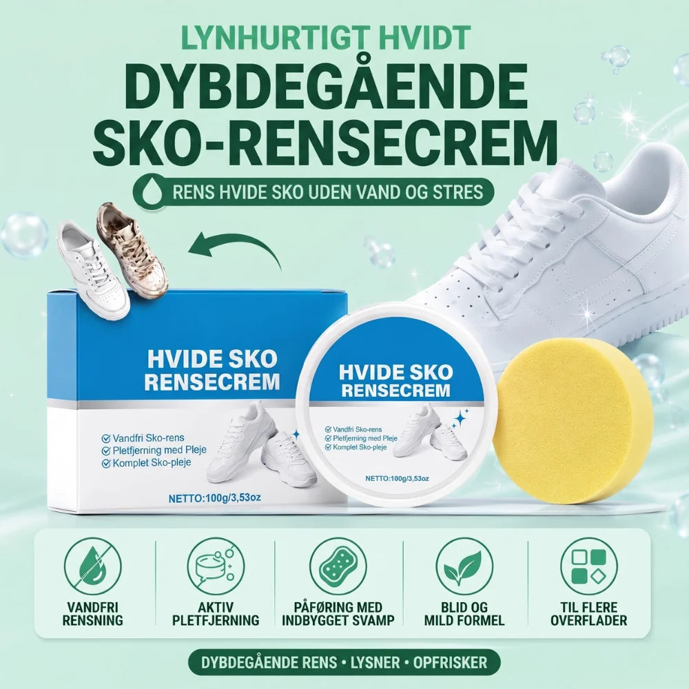 CleanKicks™ Shoe Cleaning Cream for White Sneakers