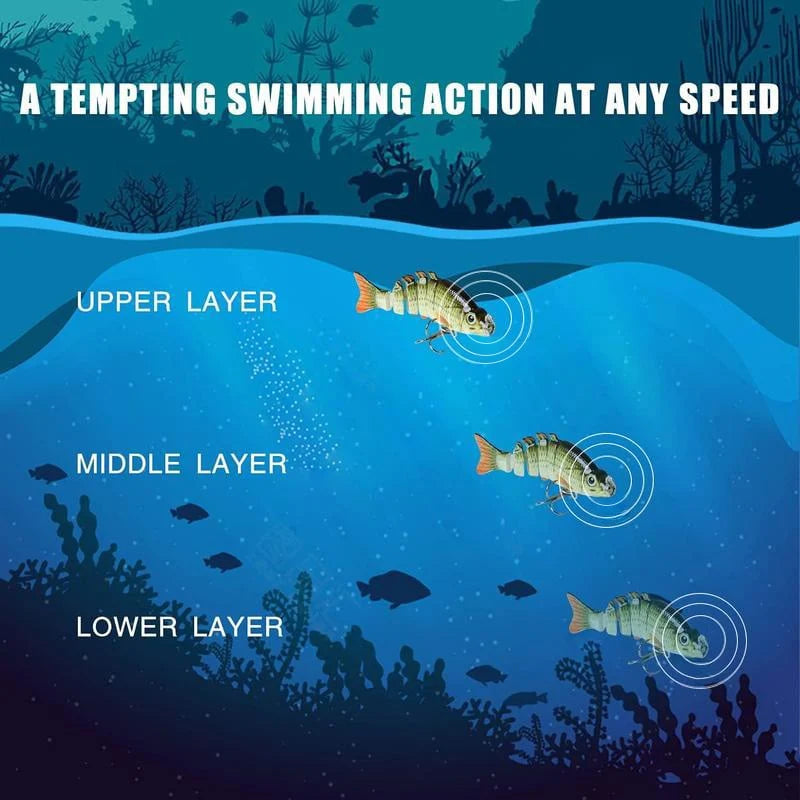 Lifelike Fishing Lures for Freshwater and Saltwater