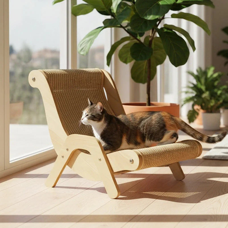 LuxiLounge™ — Protects Furniture and Provides Cats with the Perfect Cozy Spot