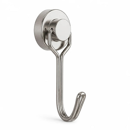 Neodymium 180° Rotatable Magnetic Hooks (Set of 2)