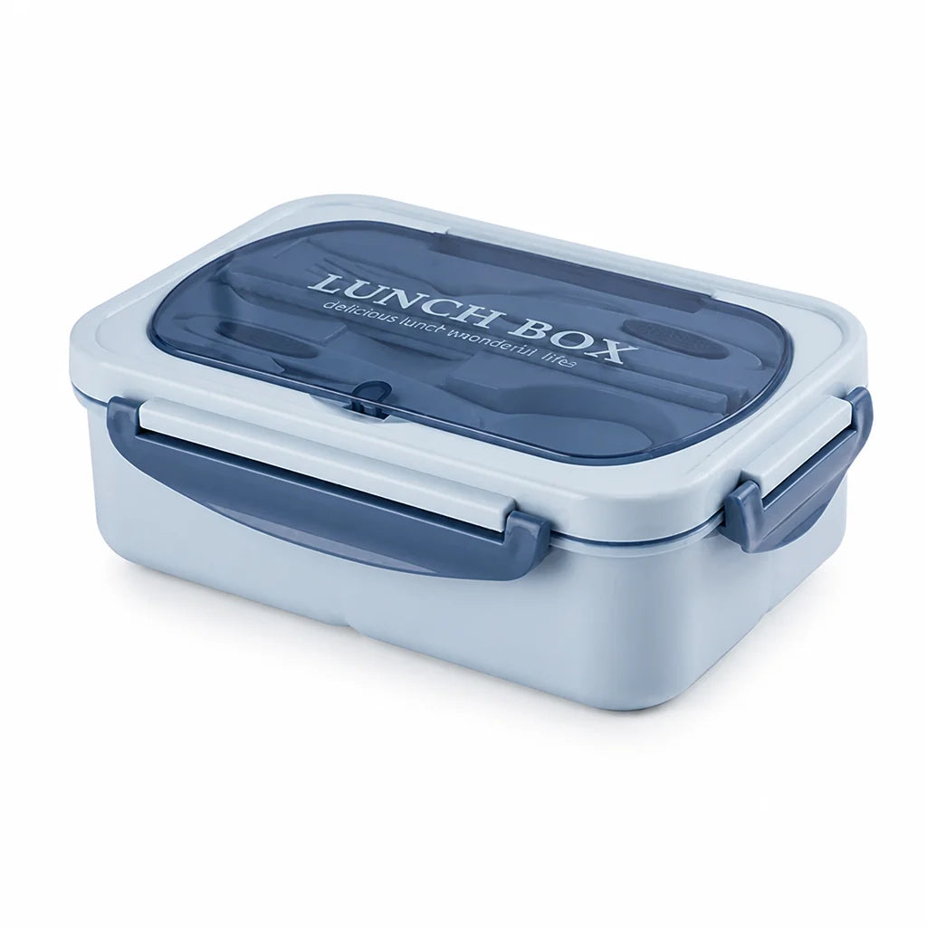 Three-Compartment Leak-Proof Bento Box (1200ml)