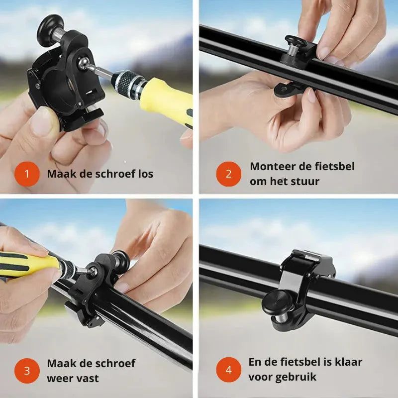 Aluminum Bicycle Bell – up to 100 dB