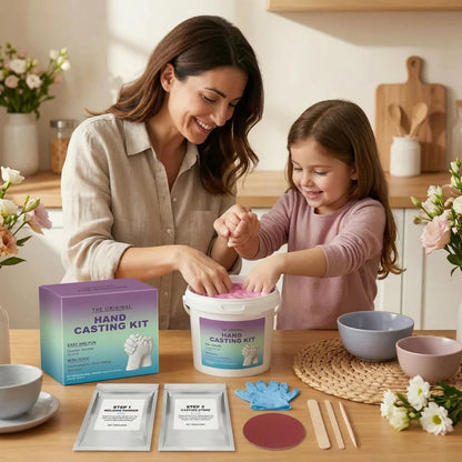 3D Handprint Plaster Set – A Touching Memory